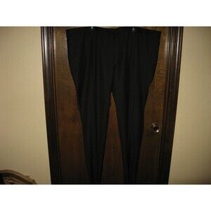 Mens Giorgio Fiorelli Trousers Slacks Tuxedo Pants Black Size 54  NWOT